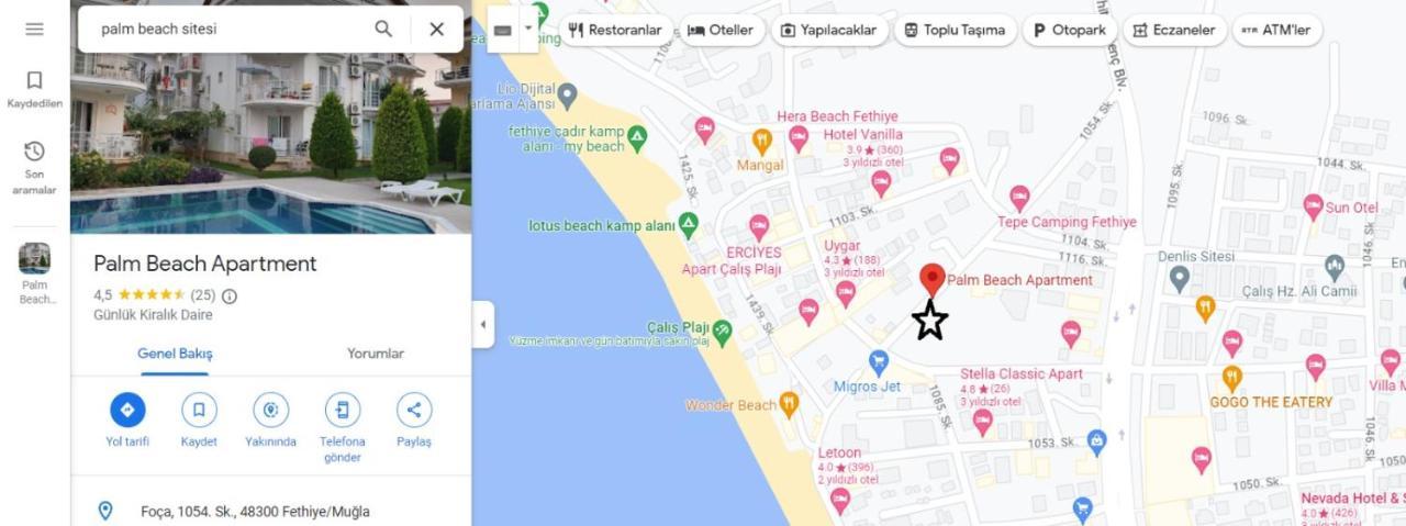 Mariner Apartment Фетхие Экстерьер фото
